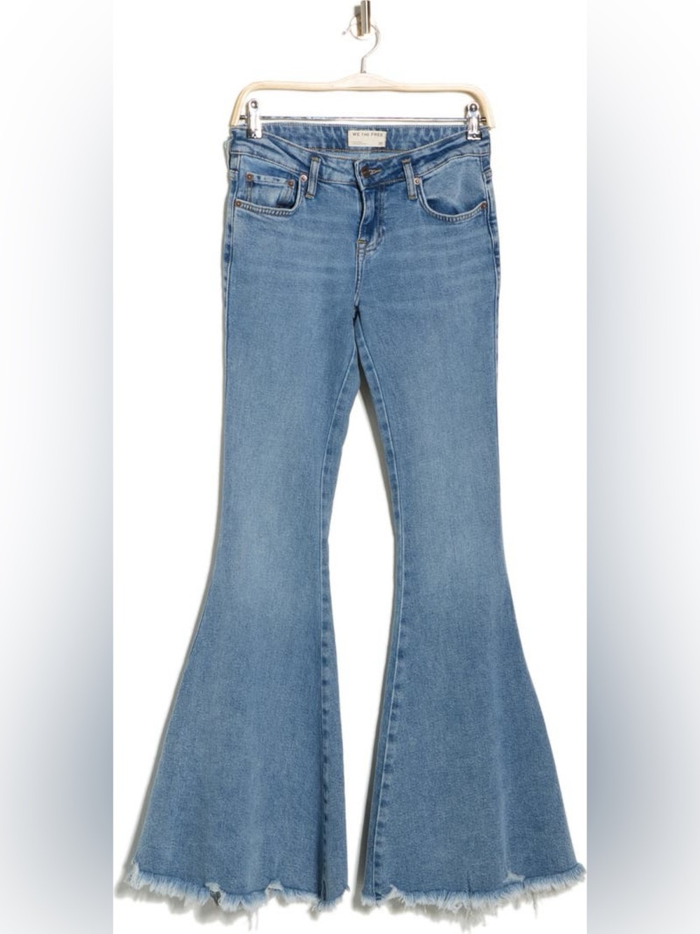 Emre Flare Jeans We the Free People Poppy Blue NWT 26 current 98$